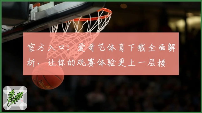 官方入口：爱奇艺体育下载全面解析，让你的观赛体验更上一层楼